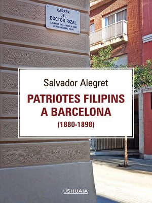 cover image of Patriotes filipins a Barcelona (1880-1898)